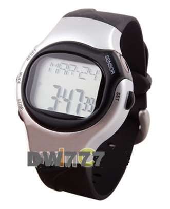 PULSE HEART RATE CALORIES MONITOR WATCH SPORT FITNESS