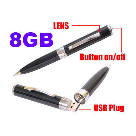 8GB SPY PEN CAMERA CAMCORDER USB VIDEO RECORDER DVR