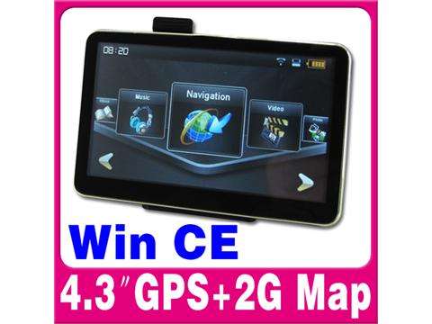 4.3" 2GB GPS NAVIGATION MP3,MP4,EBOOK SOUTH AFRICAN MAPS NAVIGATION