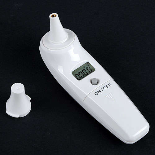 PORTABLE LCD DIGITAL EAR INFRARED THERMOMETER FOR BABY & ADULT