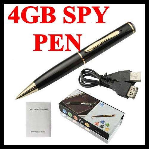 4GB USB SPY PEN RECORDER DVR VIDEO CAMERA 640*480