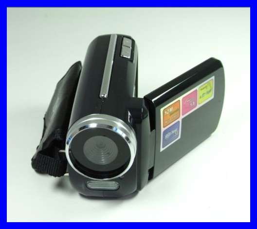 *NEW* MINI 12MP 1.8" TFT LCD DIGITAL 4 X ZOOM VIDEO CAMERA CAMCORDER  (BLACK)***IN STOCK***