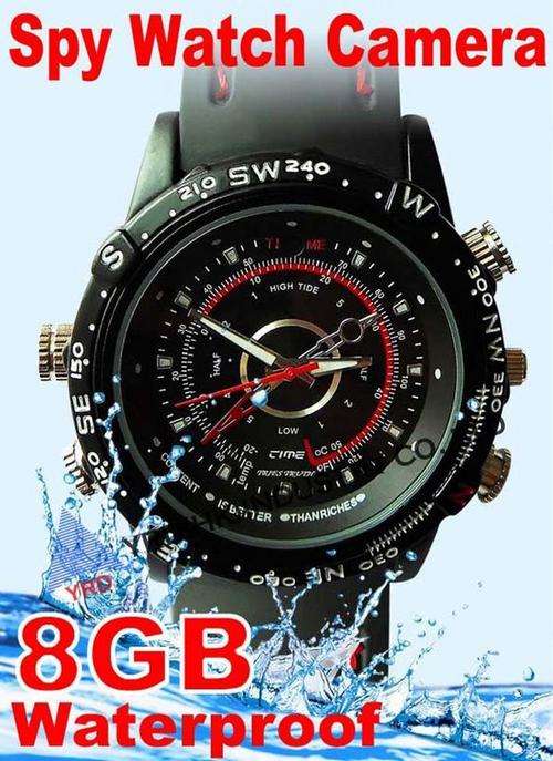 8GB SPY CAMERA VIDEO RECORDER WATERPROOF WRIST WATCH DVR