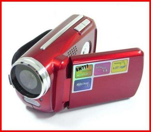 *NEW* MINI 12MP 1.8" TFT LCD DIGITAL 4 X ZOOM VIDEO CAMERA CAMCORDER  (RED)***IN STOCK***