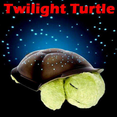 TWILIGHT TURTLE NIGHT LIGHT STARS CONSTELLATION LAMP