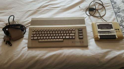 Original Commodore 64, including original Data cassette recorder & Power Supply