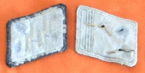 German SS Sturmscharfuhrer (Sergeant Major) Rank!! FOR THE GERMAN WAR COLLECTOR!!!