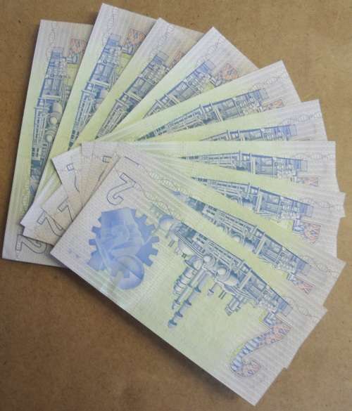 2 Rand Notes x 10