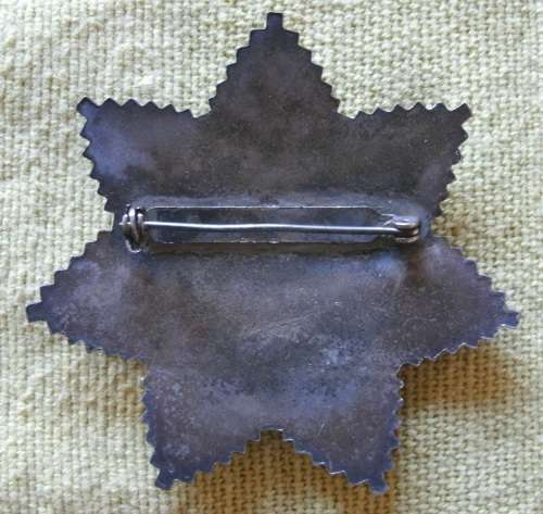 Knight Templar Star Breast Jewel