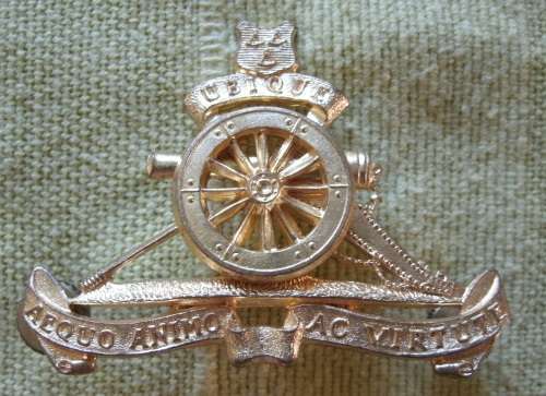 Vrystaatse Staats Artillery 1966 Badge!! 6 Veld Regiment