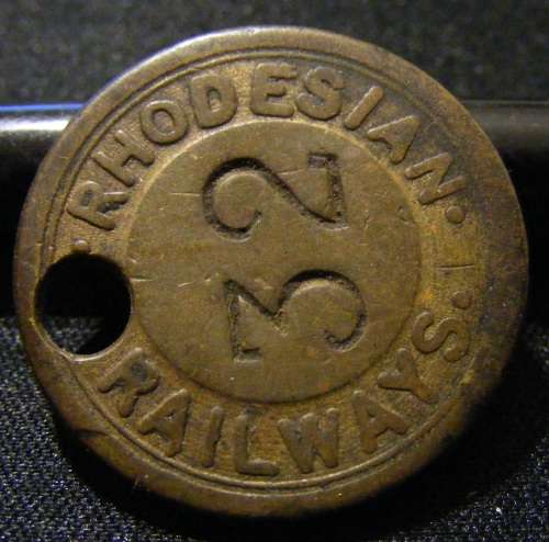 RHODESIAN RAILWAYS TOKEN