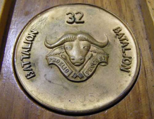 32 Battalion Coin Medal Number 1005