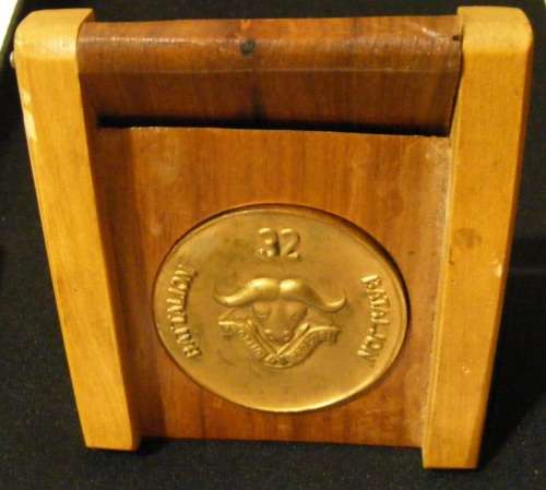 32 Battalion Coin Medal Number 1005