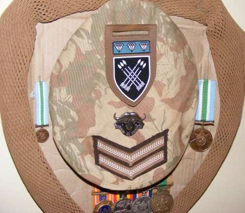 Late 32 Battalion Soldier Memorabilia from wife