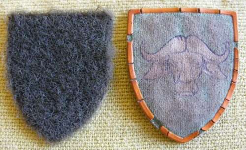 32 Battalion vallcro Buffalo Badge!! Well used