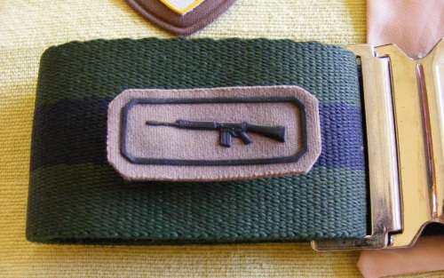 2 SAI Collection, Belt, Beret and flashes with 10 year service medal!!