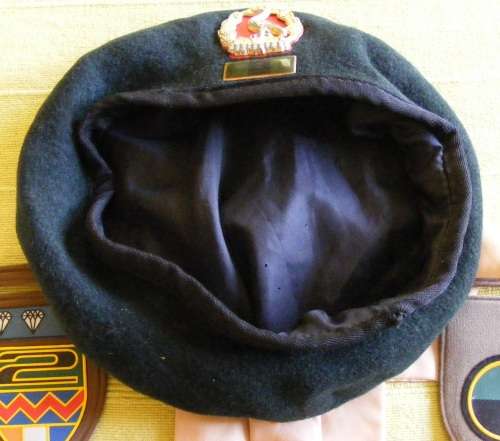 2 SAI Collection, Belt, Beret and flashes with 10 year service medal!!