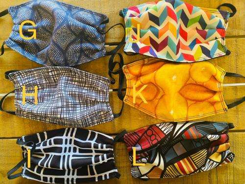 Fashion face masks - 6 mask combo (Combo B)