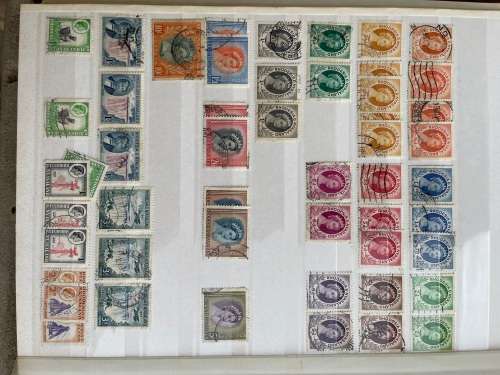 Zambia & Rhodesia stamp stockbook