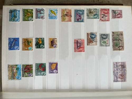 Zambia & Rhodesia stamp stockbook