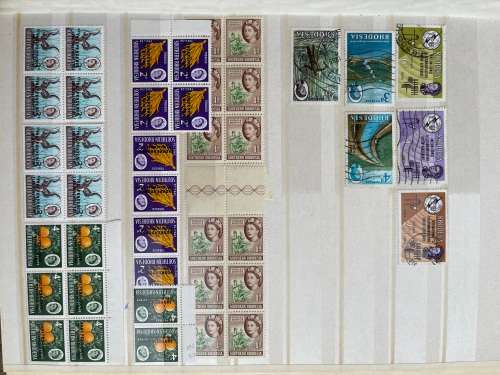 Zambia & Rhodesia stamp stockbook