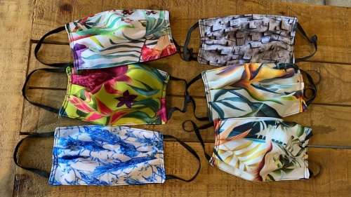 Fashion face masks - 6 mask combo