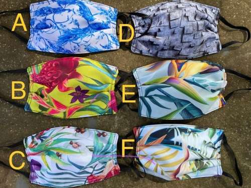 Fashion face masks - individual face mask (your choice)