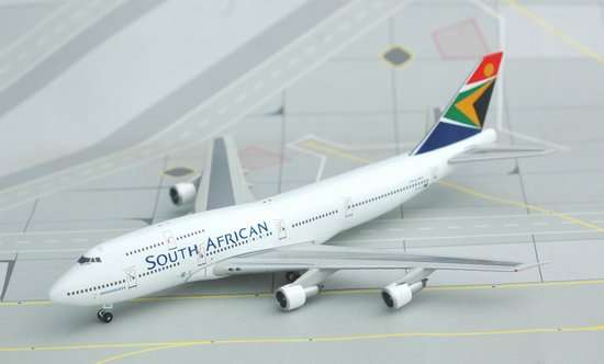BIGGER REDUCTION!!! Jet-X 1/400 South African Airways Boeing 747-300, ZS-SAC, Shosholoza.