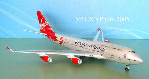 Gemini Jets Virgin Atlantic B747-41R, G-VFAB, 21st Anniversary Livery - Inflight Sales
