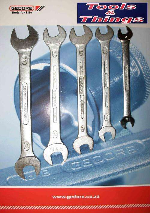 Gedore Double Open-Ended Spanner set