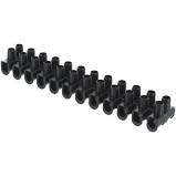 Waco terminal strip, 12-Way, 3A, 4mm.