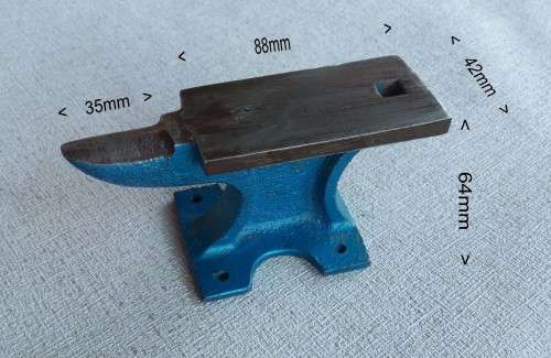 Jewellery manufacturing anvil