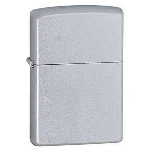 Genuine Zippo Lighter - Satin Chrome - 2010