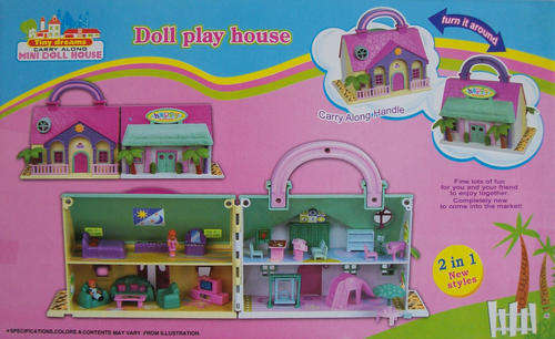Mini Dolls House and Furniture - really cute!