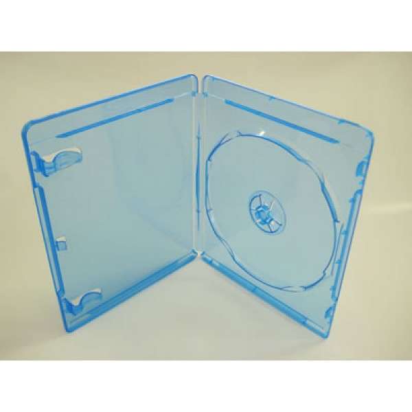 Blu-ray 12mm Disc Case (Light blue) - 1 x Blu-ray Disc [10 pack]