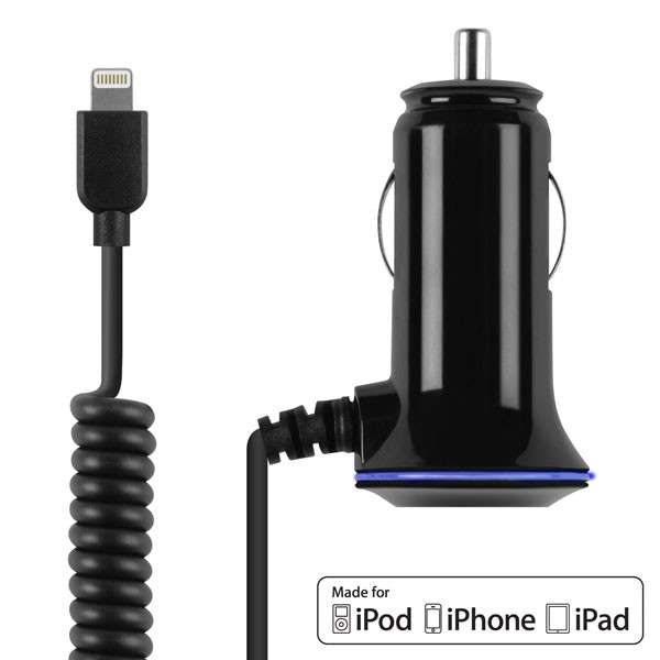 Dual Auto Car Charger - 3.4A Lightning | Free Shipping