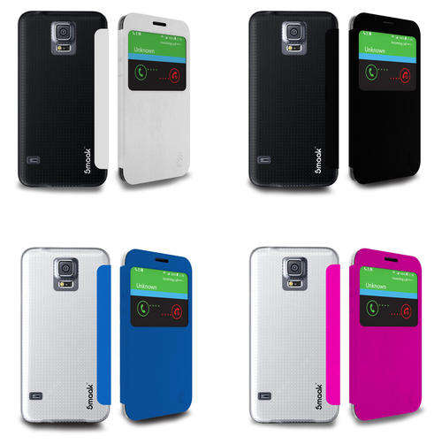 Smaak Flip Case for Galaxy S5 + Screen Protectors | Free Shipping