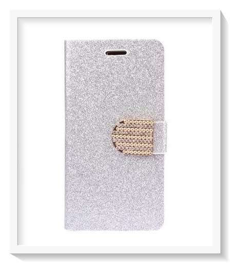 STYLISH SILVER MOODEOSA SAMSUNG GALAXY S5 MINI COVER