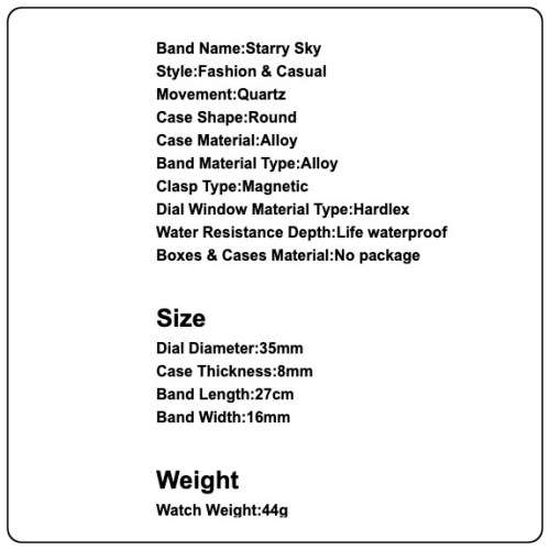 Women's Relogio Feminino Magnetic Watch Strap Wristwatches in Rose Gold and Deep Purple