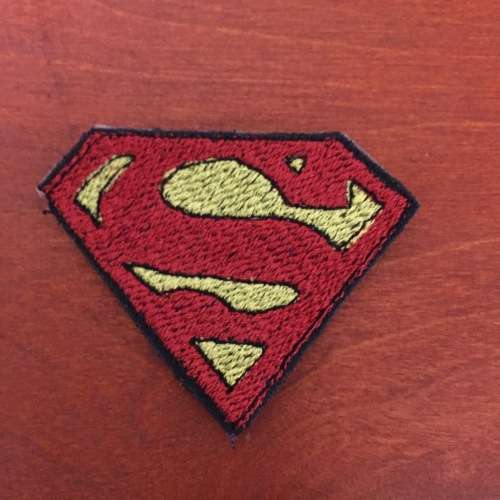 Superman badge patch