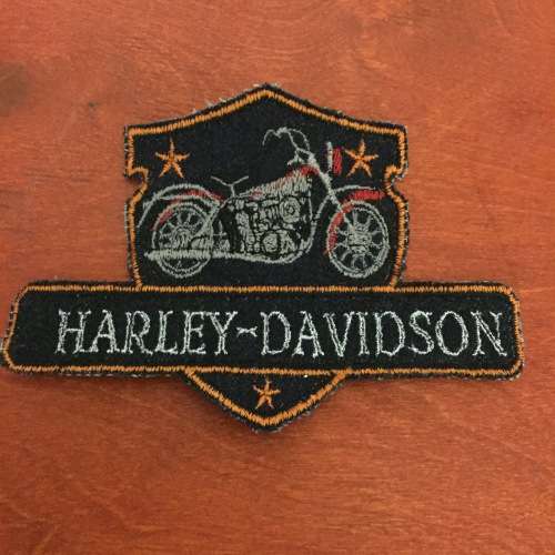 Harley Davidson Motorbike badge patch