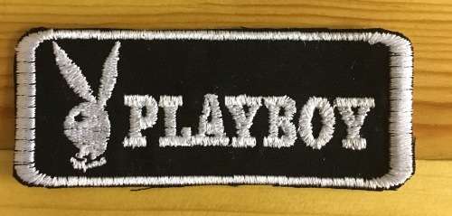 BDG379 Playboy badge patch