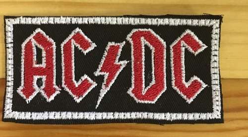 BDG426 Rock band ACDC badge patch