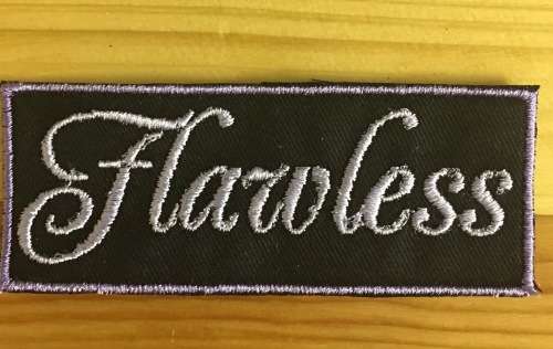 Biker Flawless badge patch