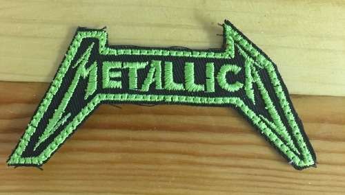 BDG431 Rock band Metallica green badge patch