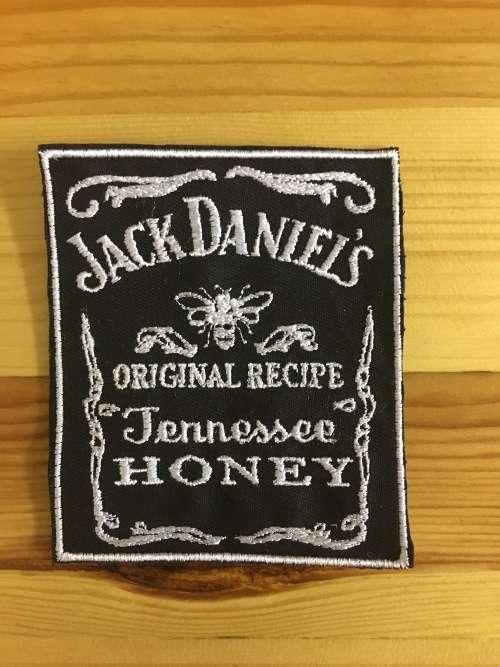 BDG354 Biker Jack Daniels Honey badge patch