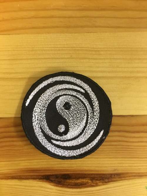 BDG341 Biker Ying yang badge patch