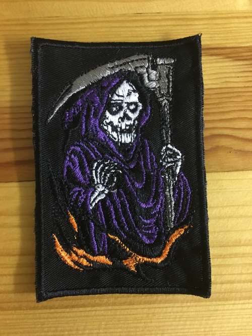 BDG508 Reaper patch badge
