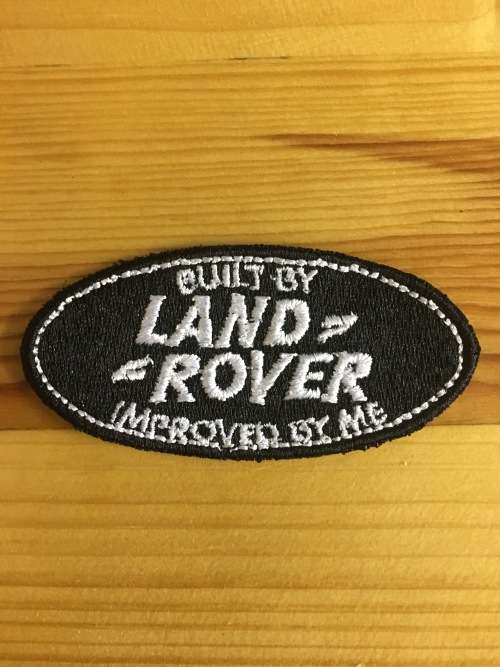 BDG518 Land Rover Improved by me badge patch