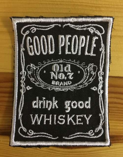 BDG533 JD Good people badge patch END OF RANGE